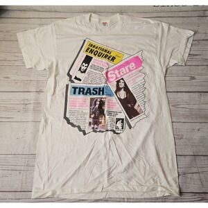 Cher Vows: I'll Take Them All In 90's Tabloid Medium Hanes Concert T-Shirt